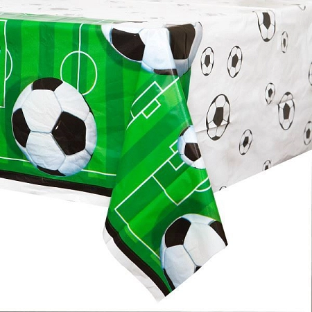 Ubrus plastový - 3D Fotbal - 137 x 213 cm