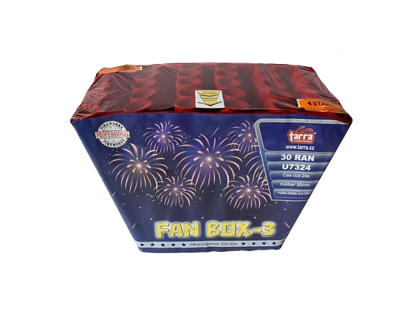 OHŇOSTROJ  / BATERIE VÝMETNIC  FAN BOX  3 - 30 RAN 4/1