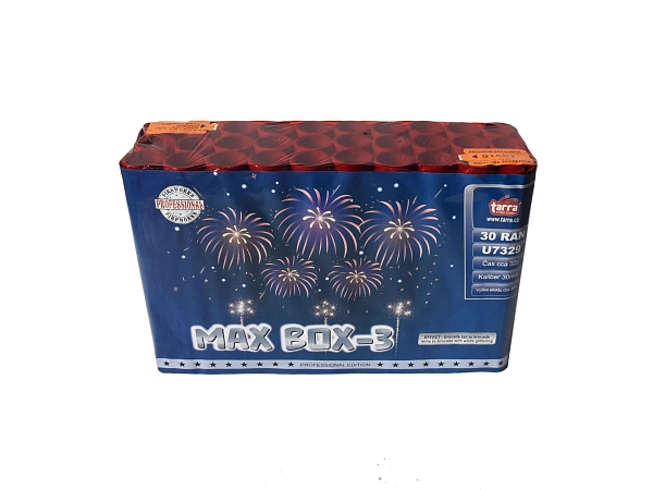 OHŇOSTROJ  / BATERIE VÝMETNIC MAX BOX 3 -  30 RAN 4/1