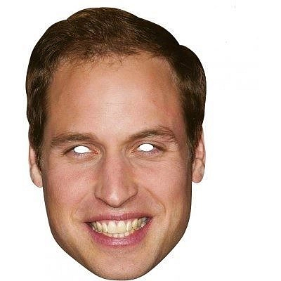 PRINC WILLIAM  -  Maska celebrit