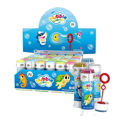 Bublifuk vodní svět 60 ml - 1 ks
