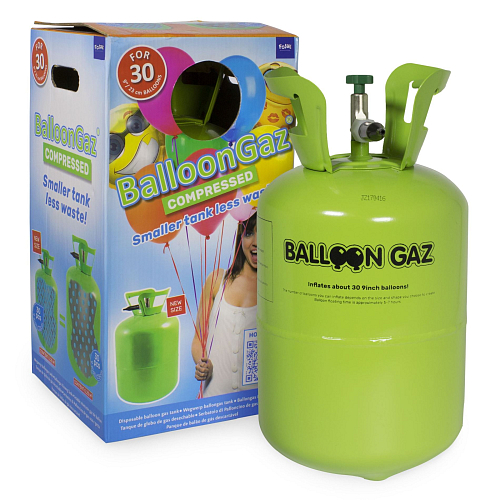 HELIUM DO BALONKŮ - BALLOONGAZ JEDN. NÁDOBA  BEZ balónků,země původu EU
