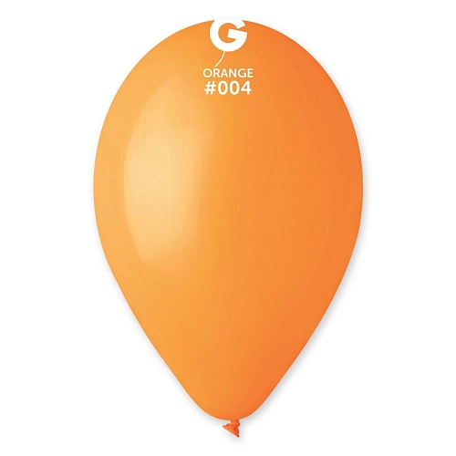 Balónky 100 ks ORANŽOVÉ 26 cm pastelové