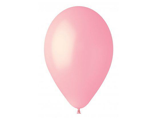 Balónky 100 ks RŮŽOVÉ - Barbie - 26 cm pastelové