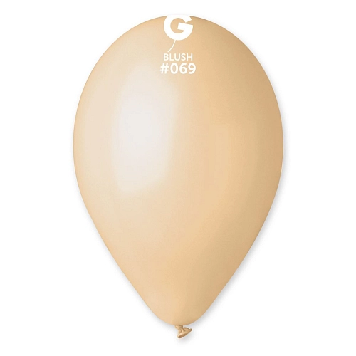 Balónky 100 ks TĚLOVÁ  pastelová - 26 cm