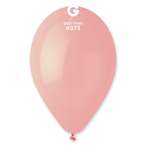 Balónky 100 ks BABY RŮŽOVÉ 26 cm pastelové