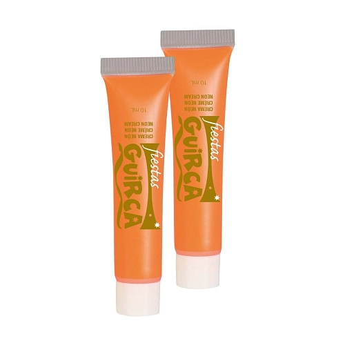 Make-up neon oranžový - HALLOWEEN - 20 ml