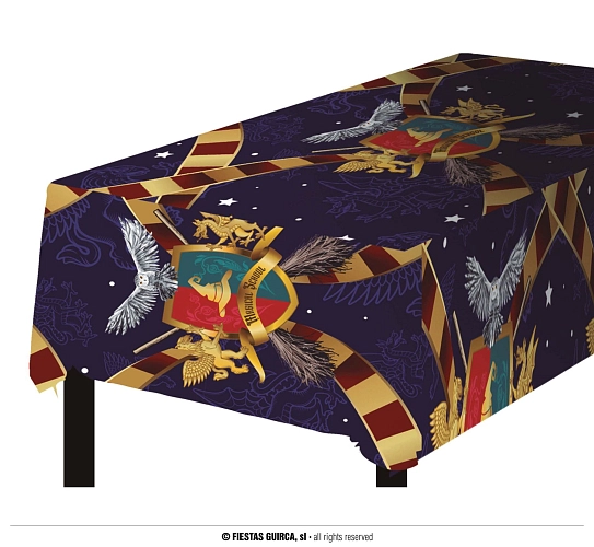 Plastový ubrus čaroděj - kouzelník HARRY - 137 x 274 cm