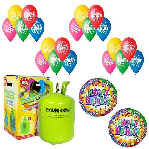HELIUM SADA NAROZENINOVÁ PÁRTY VELKÁ - 400 L