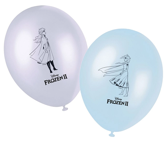 Latexové balónky FROZEN - Ledové království 2 - 28 cm - 8 ks