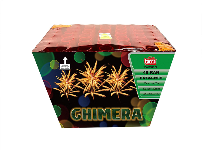 Ohňostroj - BATERIE VÝMETNIC CHIMERA 49 RAN 2/1