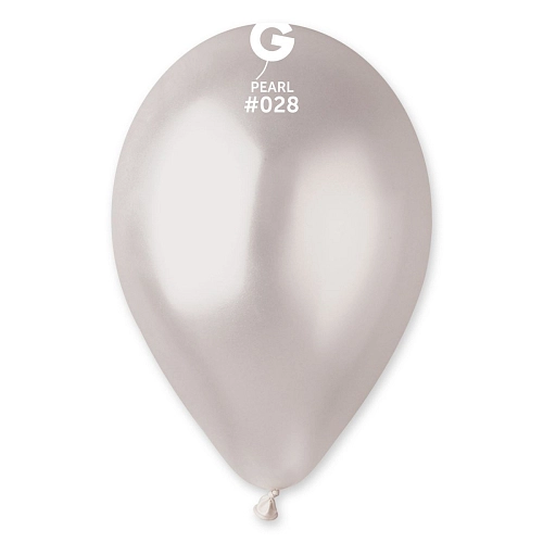 Balónky  metalické 100 ks perleťové - průměr 26 cm