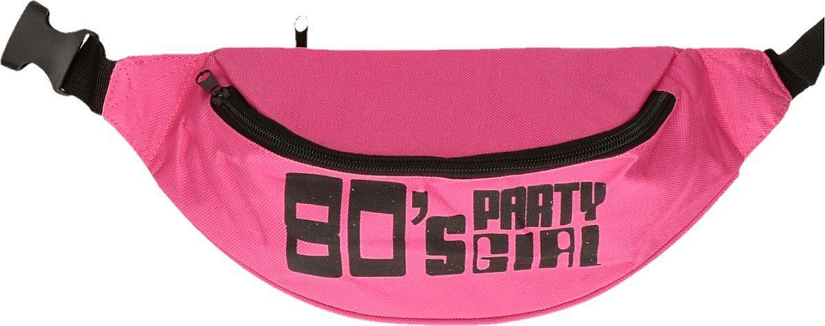 Retro ledvinka růžová - neon - 80.léta - disco