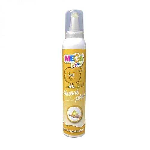 MEGABUBLINA - MegaPěna 200ml - ŽLUTÁ