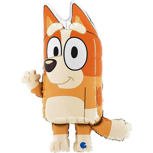 Fóliový balónek  Bluey - Bingo - pes - pejsek - 79 cm