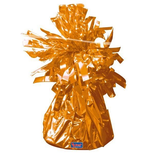 Závaží oranžové - Těžítko na balonky  160 g