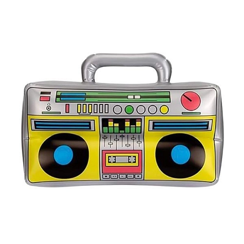 Nafukovací rádio - disco - 80.léta - 40 x 20 cm