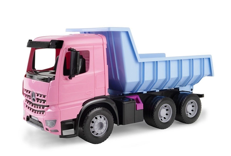 GIGA TRUCKS Sklápěč Arocs tyrkys růžová