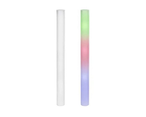 Párty LED pěnová tyč se světlem - barevná - rainbow - 48 cm - 1 ks