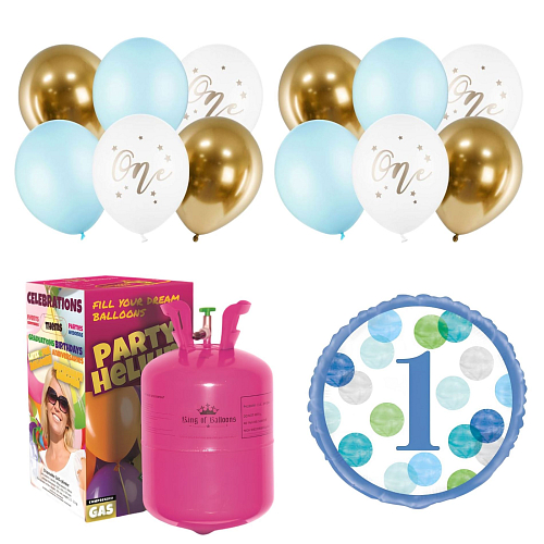 HELIUM SADA NA 1.NAROZENINY MALÁ OSLAVA KLUK - 200 L