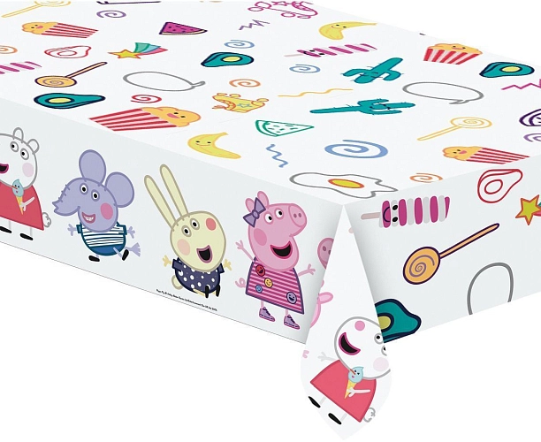 Plastový ubrus prasátko Pepina - Peppa Pig - 120x180 cm