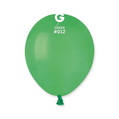 Balónek latexový MINI - 13 cm – Zelený -  1 KS