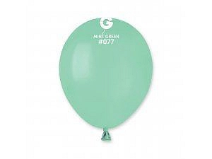 Balónek latexový MINI - 13 cm – Mátová - Mint - zelený 1 KS