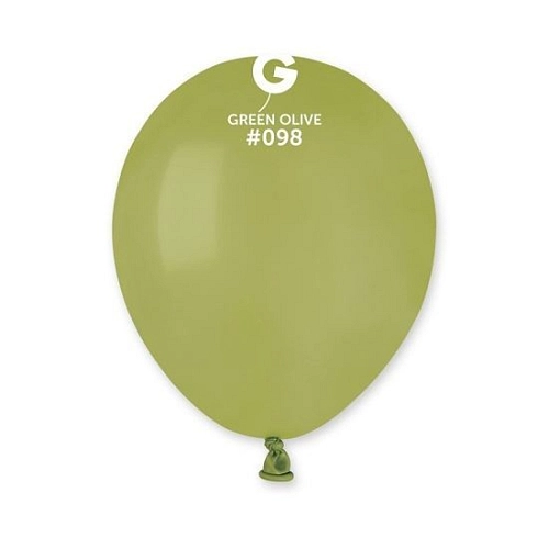 Balónek latexový MINI - 13 cm – Olivový - 1 KS