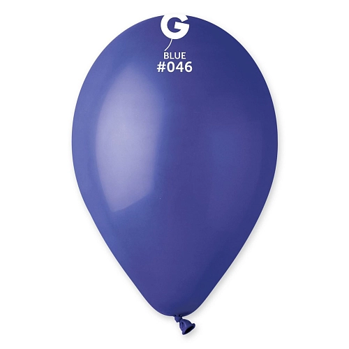 Balónky 100 ks TMAVĚ MODRÉ 26 cm - pastelové