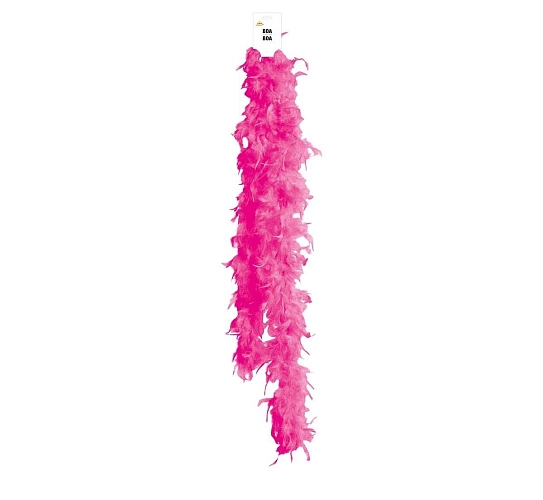 Boa růžové s peřím - Rozlučka se svobodou - Charlestone - 180 cm