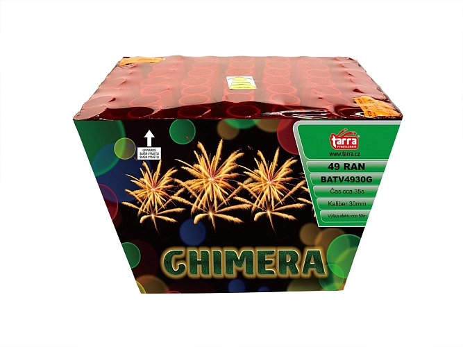 Ohňostroj - BATERIE VÝMETNIC CHIMERA 49 RAN 2/1