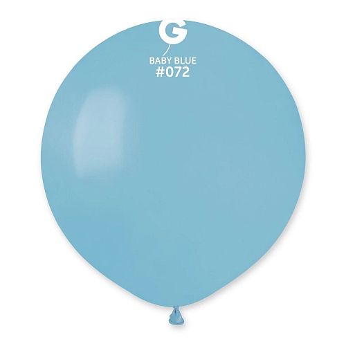 Balónek latexový 48 cm – Pastelový baby modrá 1 KS