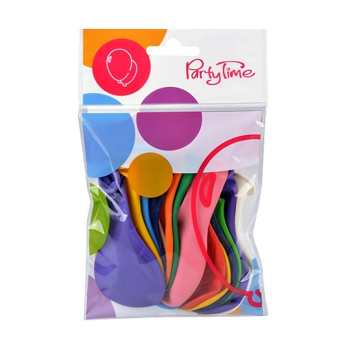 BALÓNKY PASTELOVÉ 15 ks - průměr 23 cm