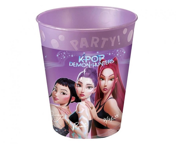 Plastový kelímek K-POP DEMON HUNTERS - Lovci démonů - 250 ml - 1 ks
