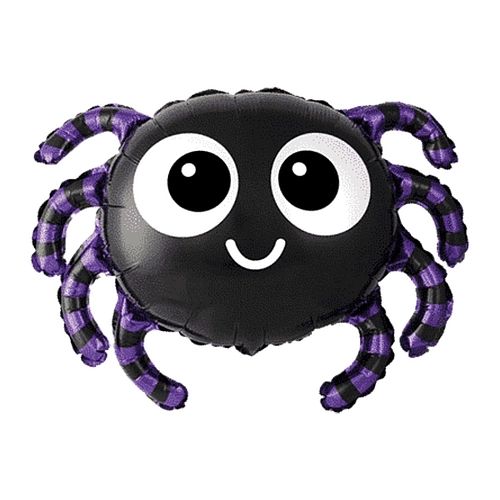 Fóliový balónek Pavouk - Halloween - 60 cm