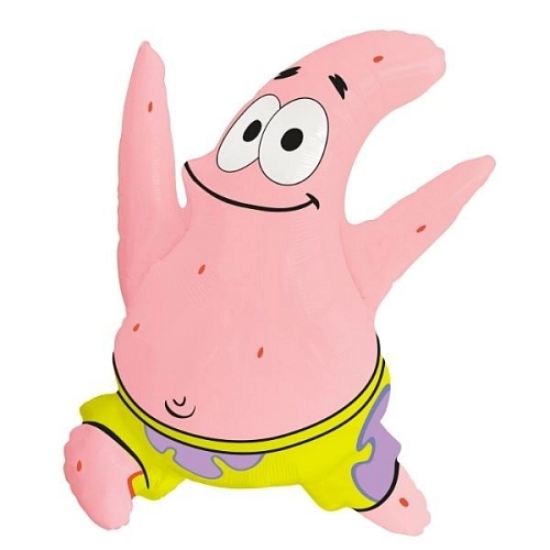Fóliový balónek Spongebob - PATRIK - 80 cm