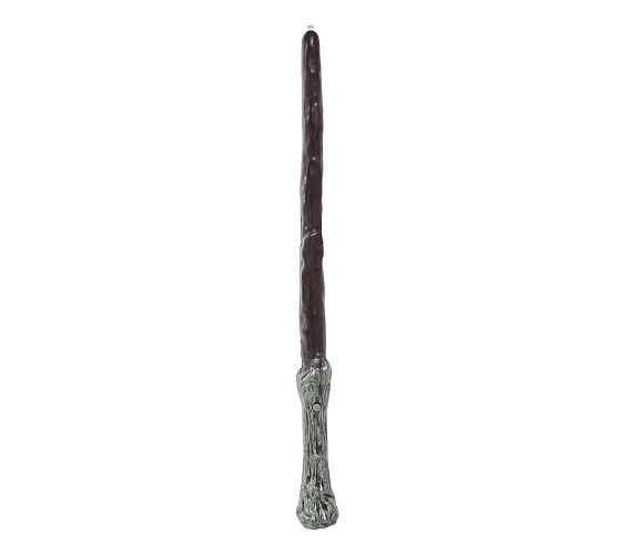 Čarodějnická hůlka se světlem - Halloween - 35 cm