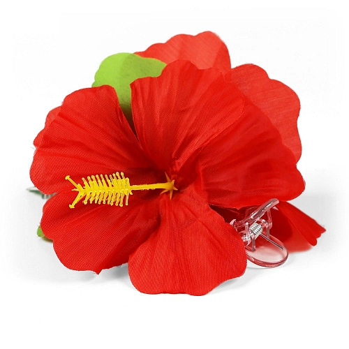 Sponka do vlasů - havaj - hawaii - červená