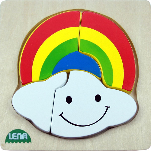 DŘEVĚNÉ PUZZLE, DUHA