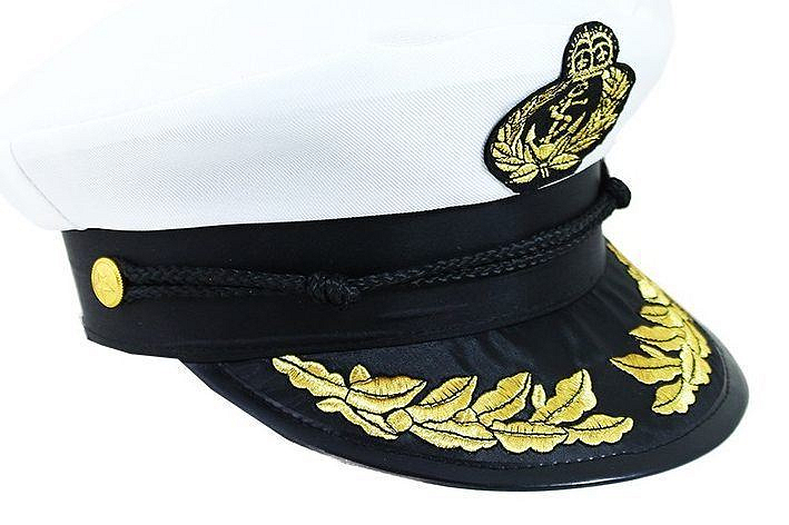 Čepice námořník kapitán dětská