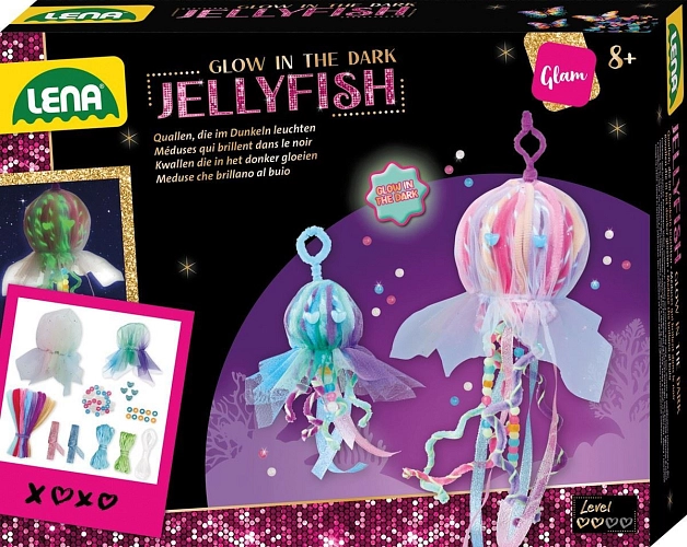 Přívěšek medúza svítící ve tmě