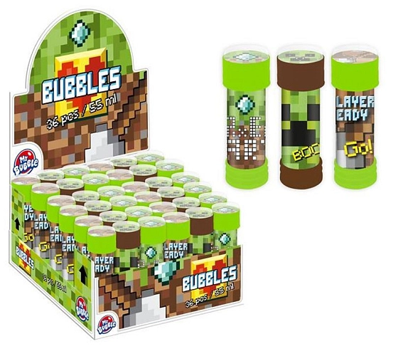 Bublifuk Minecraft - Pixel 55 ml - 1 ks