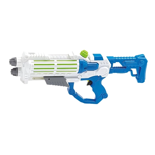 Vodní pistole - puška vodní - 50 cm - modrobílá