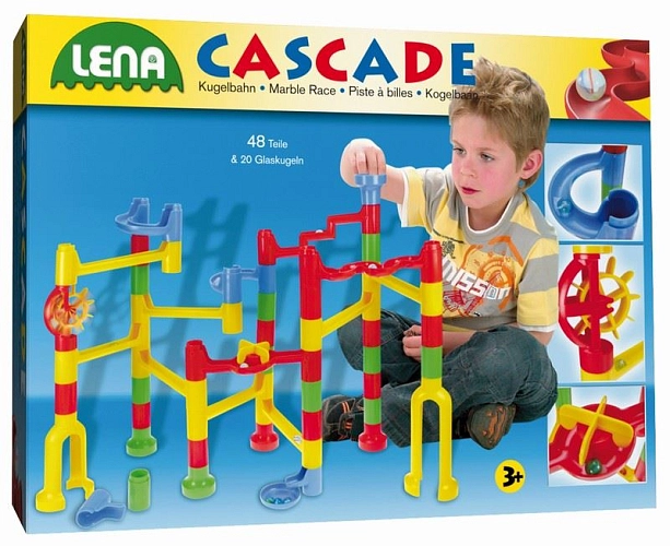 Kuličková dráha - kaskáda