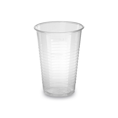 Průhledné kelímky - 300 ml - 100 ks