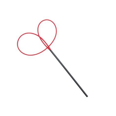 MEGABUBLINA - Šňůrka - obruč MOTÝLEK PRO  - šňůrka na obrovské bubliny - délka tyčky je 30 cm