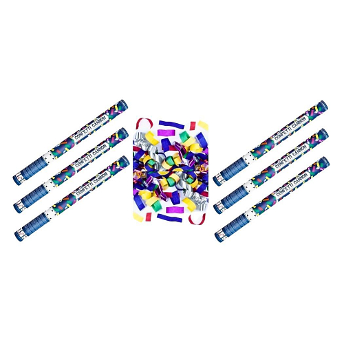 SADA Konfety Party 60 cm barevné 6 ks