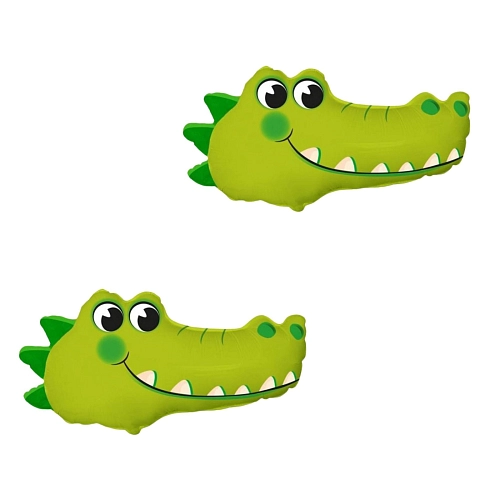 Balón fóliový Krokodýl - safari - 60 cm - 2ks