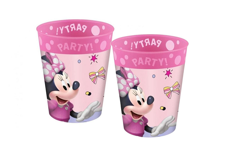 Plastový kelímek Myška Minnie - 250 ml - 2 ks