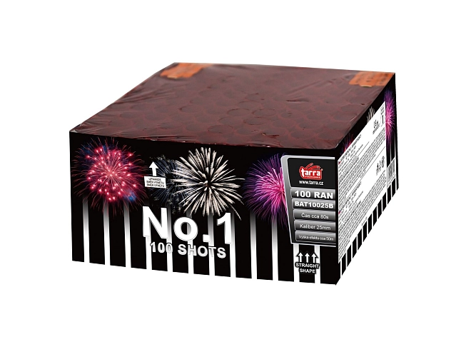 Ohňostroj - BATERIE VÝMETNIC No.1  100RAN  2/1